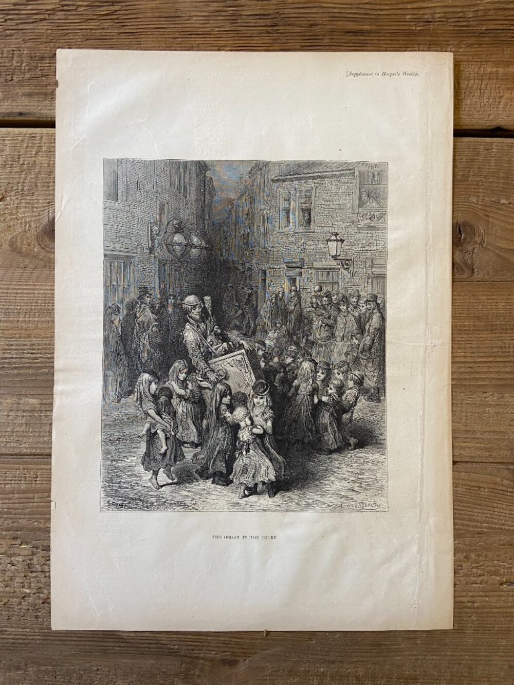 Gustave Dore, Antique Print, Harper's Weekly